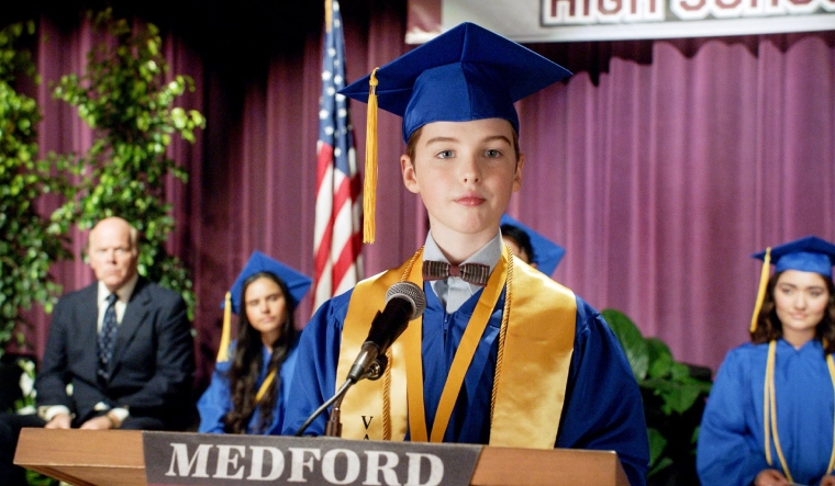 graduation young sheldon